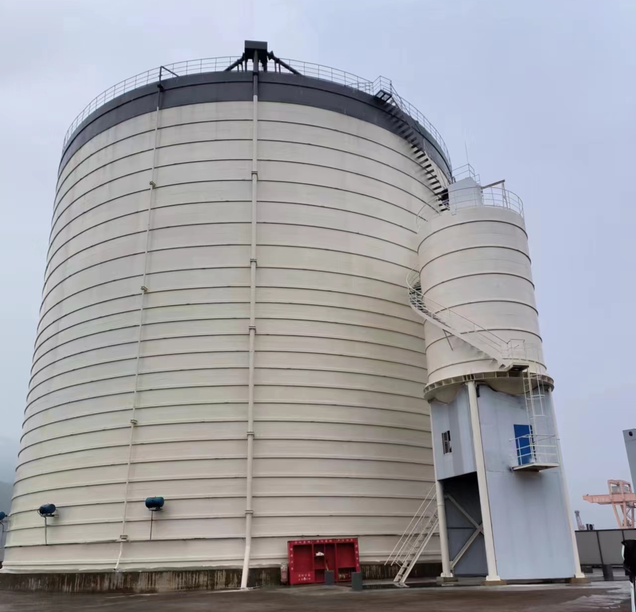 桃江10万吨水泥钢板库